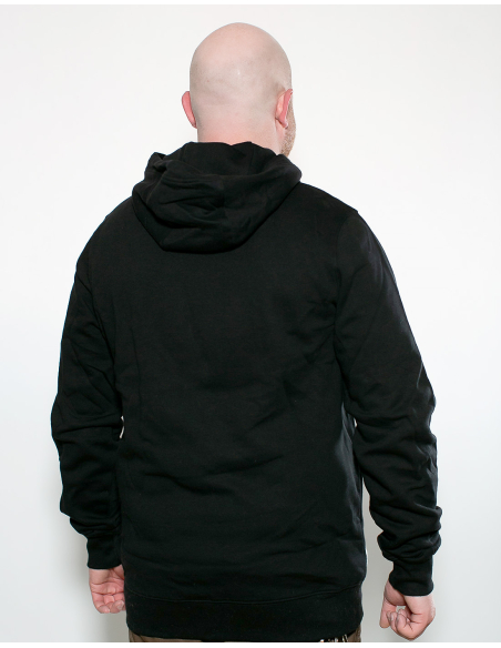 Roter Stern Leipzig - Hoodie - Logo Stick - Black
