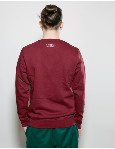 Siamo Tutti Antifascisti - Mob Action - Sweater - Burgundy