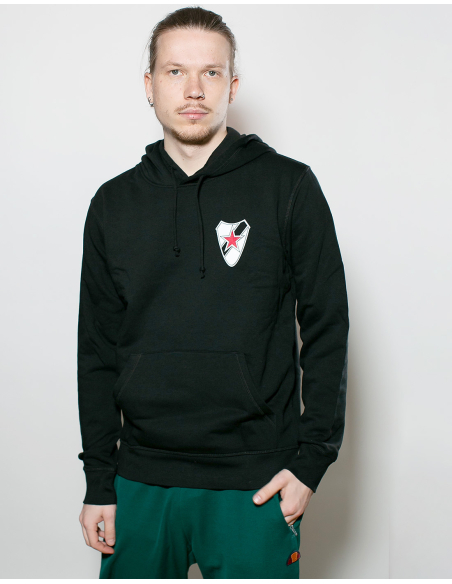 Roter Stern Leipzig - Hoodie - Cantona - Black