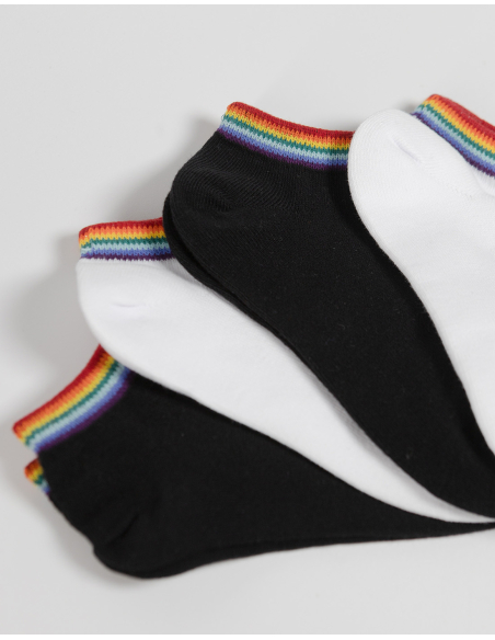 Pride / Rainbow - Urban Classics - Sneakersocken - 4er Pack Pride / Rainbow - Urban Classics - Sneakersocken - 4er Pack