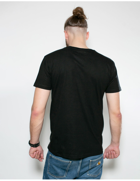 Fire and Flames - T-Shirt - Oldschool - Black