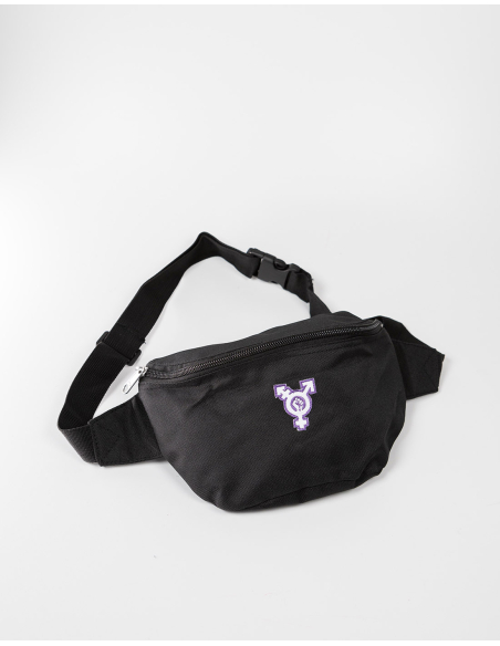 LGBTQ II - No Borders - Gürteltasche - Black