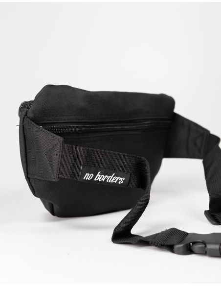 LGBTQ II - No Borders - Gürteltasche - Black LGBTQ II - No Borders - Gürteltasche - Black