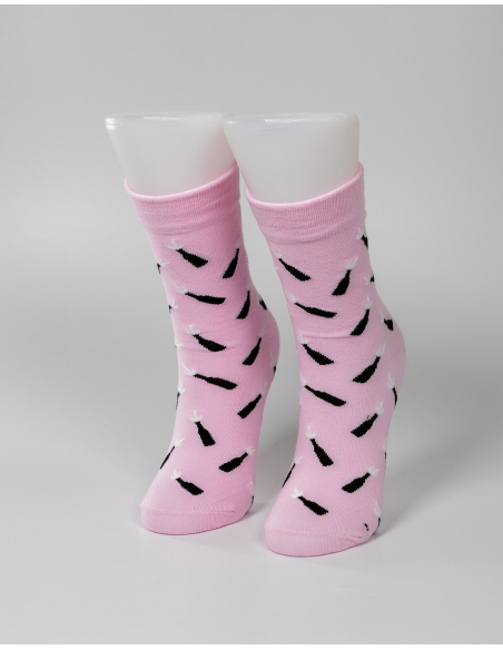 Molli - Mob Action - Socks - Pink