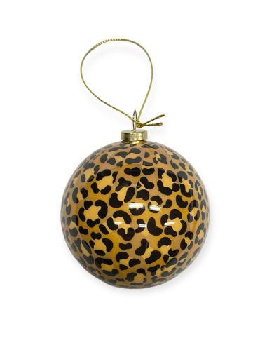 Leo - Christmas Ball - Animal Print
