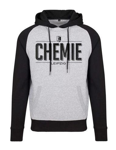 BSG Chemie Leipzig - Hoodie - Basic - Grey/Black
