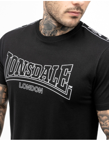 Lonsdale - T-Shirt - Vementry - Black Lonsdale - T-Shirt - Vementry - Black