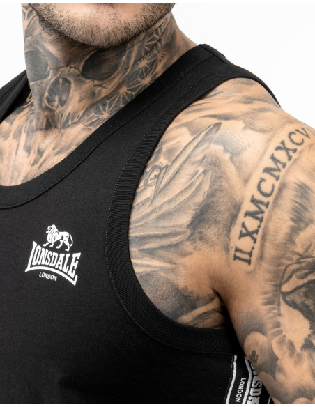 Lonsdale - Tanktop - Clousta - Black Lonsdale - Tanktop - Clousta - Black