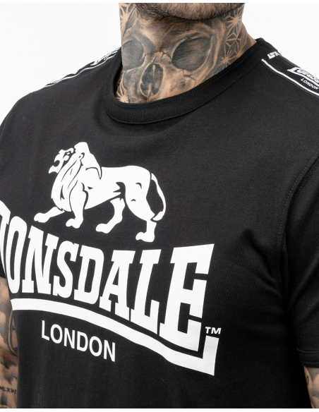 Lonsdale - T-Shirt - Stour - Black Lonsdale - T-Shirt - Stour - Black