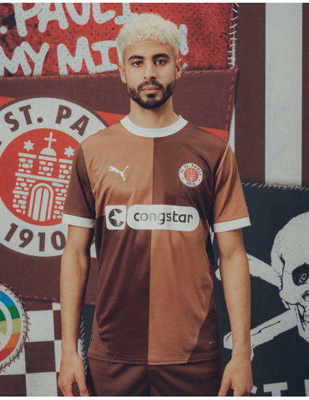 St. Pauli - Jersey - 2024/25 - Home - Brown St. Pauli - Jersey - 2024/25 - Home - Brown