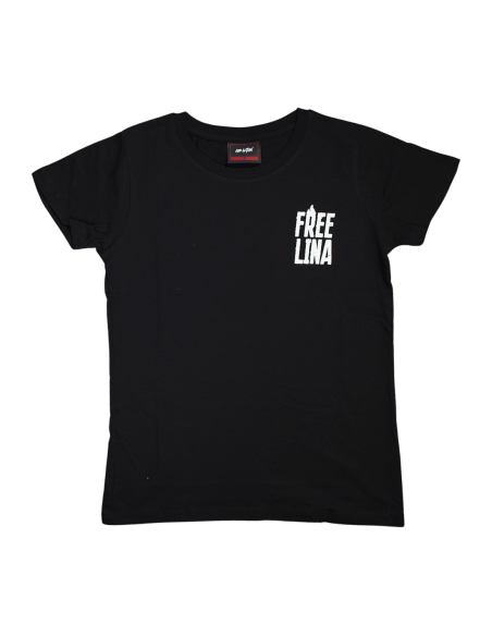 Free Lina - Mob Action - SOLI T-Shirt fitted - Black