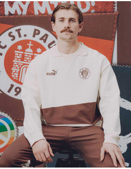 St. Pauli - Sweater - Football Culture - Beige St. Pauli - Sweater - Football Culture - Beige