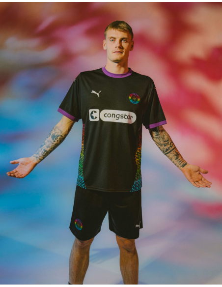 St. Pauli - Trikot - 2024/25 - Three - Black/Rainbow St. Pauli - Trikot - 2024/25 - Three - Black/Rainbow