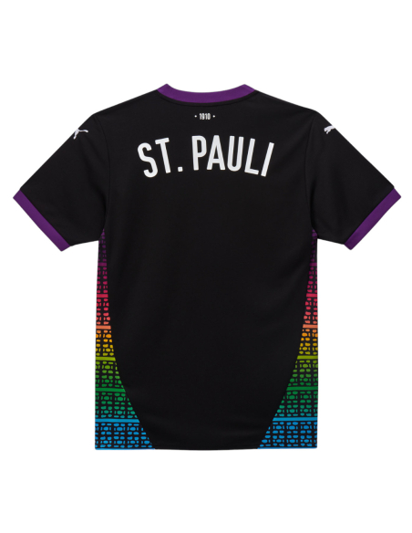 St. Pauli - Trikot - 2024/25 - Drei - Black/Rainbow St. Pauli - Trikot - 2024/25 - Drei - Black/Rainbow