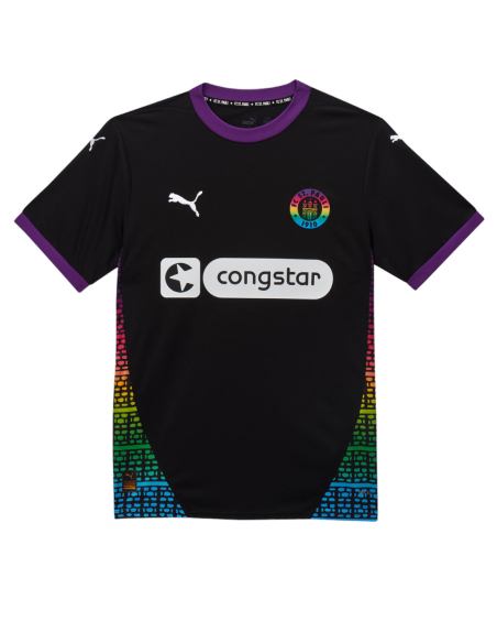 St. Pauli - Trikot - 2024/25 - Three - Black/Rainbow