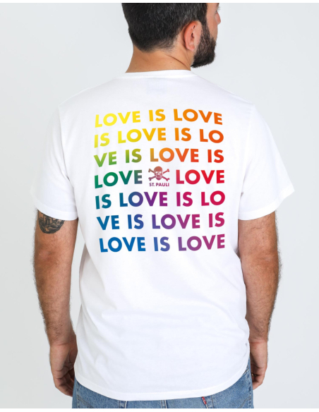 St. Pauli - T-Shirt - Love is Love - White St. Pauli - T-Shirt - Love is Love - White