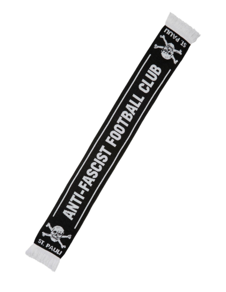 St. Pauli - Scarf - Anti-Fascist - Black
