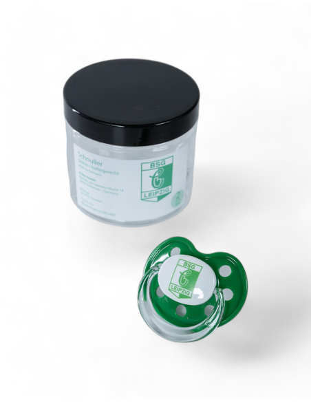 BSG Chemie Leipzig - Baby Schnuller - Green/White