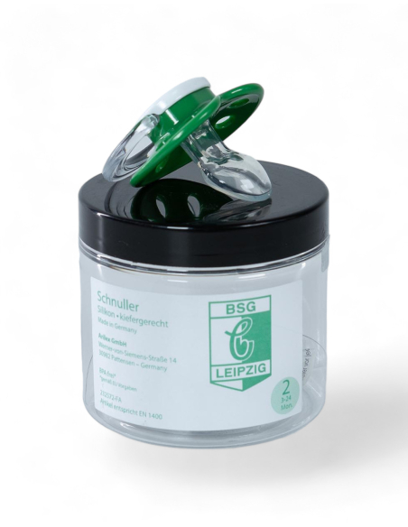 BSG Chemie Leipzig - Baby Dummy - Green/White