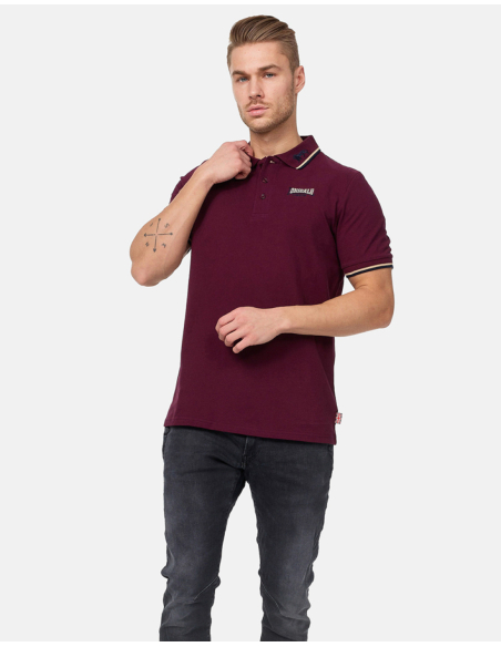Lonsdale - Polo - Lion - Oxblood