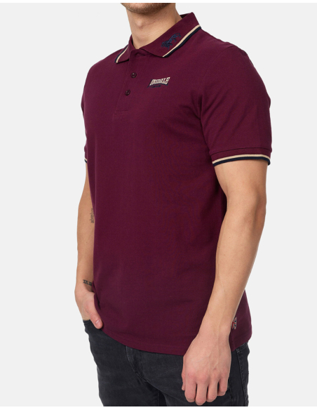 Lonsdale - Polo - Lion - Oxblood