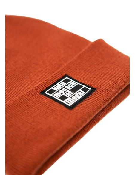 Kein Mensch ist illegal - Winter Hat - Orange Rust
