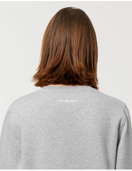 No Borders Cockatoo - Sweater - Heather Grey