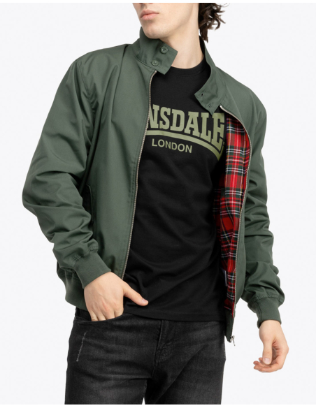 Lonsdale - Jacke - Classic Harrington - Olivgrün Lonsdale - Jacke - Classic Harrington - Olivgrün