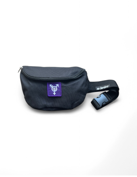 LGBTQ - Bauchtasche - Black - No Borders