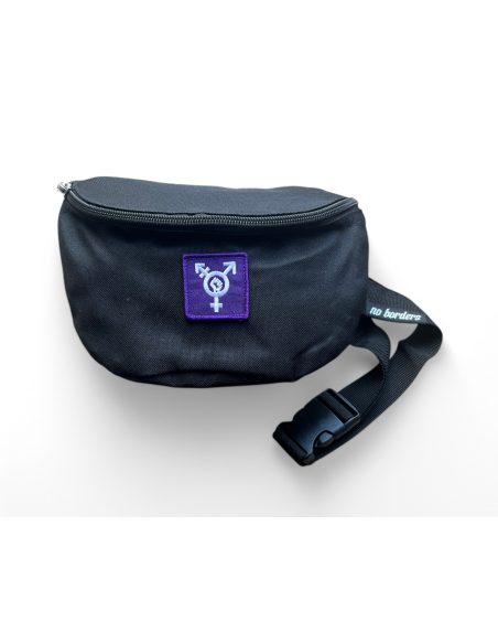 LGBTQ - Bauchtasche - Black - No Borders LGBTQ - Bauchtasche - Black - No Borders