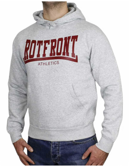 Rotfront - Hoodie - Grau - Less Talk Rotfront - Hoodie - Grau - Less Talk
