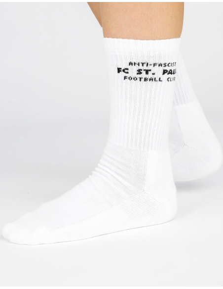 St. Pauli - Socken - Anti Fascist Football Club - Weiß St. Pauli - Socken - Anti Fascist Football Club - Weiß