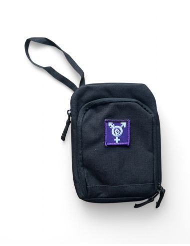 LGBTQ - Schultertasche - Black - No Borders