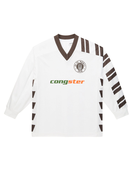 St. Pauli - Retrotrikot - Langarm - Logo