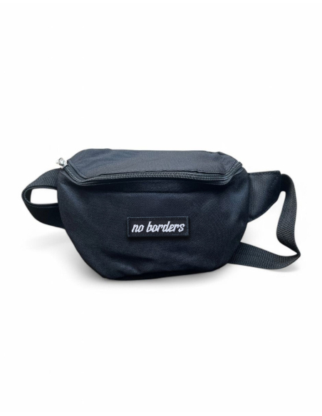 No Borders - Bauchtasche - Lettering - Schwarz No Borders - Bauchtasche - Lettering - Schwarz