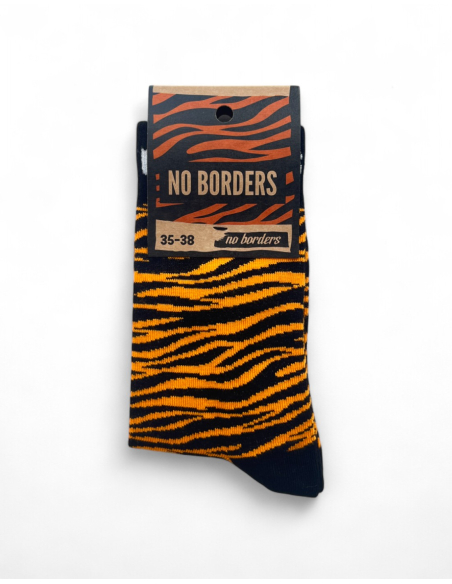 Tiger - Socken - Animal Print - No Borders - Labelling Tiger - Socken - Animal Print - No Borders - Labelling