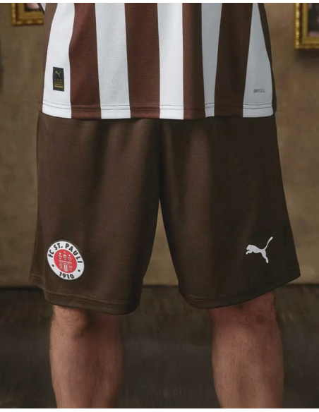 St. Pauli - Shorts - Heim 2025-26 - Puma - Model St. Pauli - Shorts - Heim 2025-26 - Puma - Model