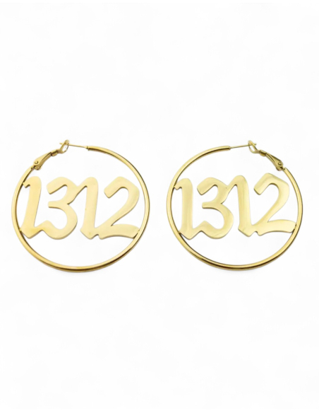 1312 - Ohrringe - Sixblox - Gold