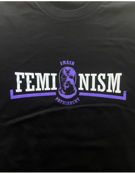 Feminism - T-Shirt - Mob Action - Schwarz