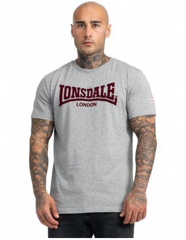 Lonsdale - T-Shirt - One Tone - Grau