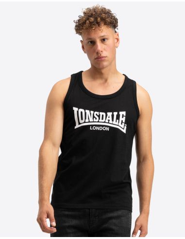 Lonsdale - Tank Top - Averham - Schwarz