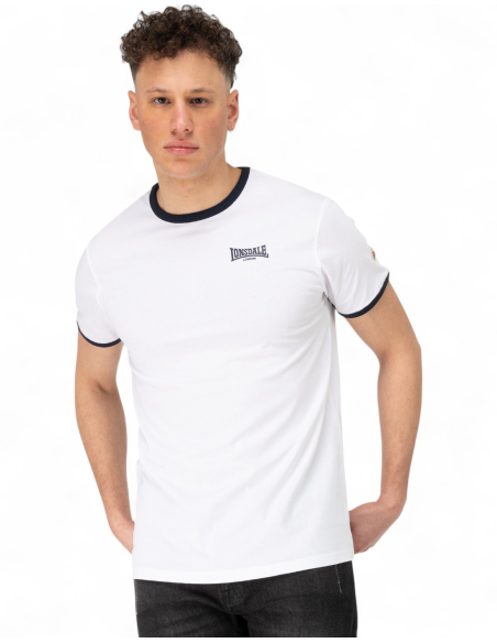 Lonsdale - T-Shirt - Terlill - Weiß - Front