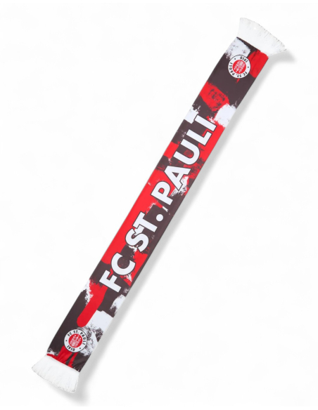 St. Pauli - Seidenschal - Logo - Bunt - Back