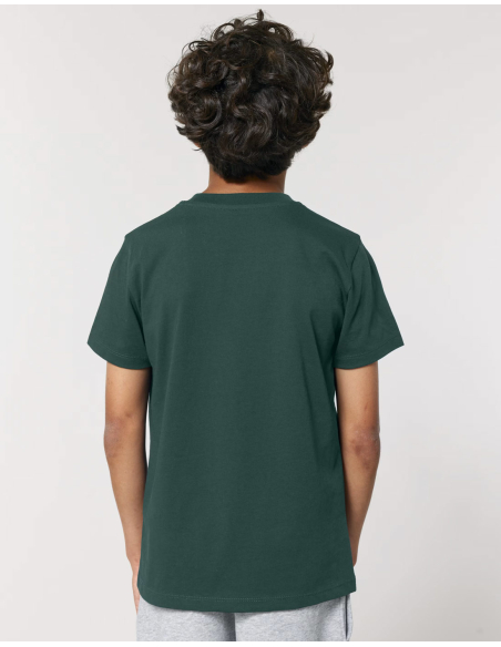 Panda - T-Shirt - Kids - No Borders - Glazed Green - Back