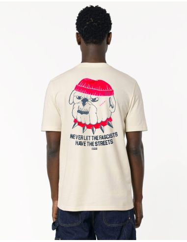 Never Let The Fascists - T-Shirt - Front