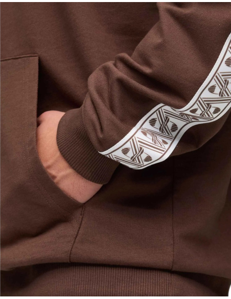 St. Pauli - Hoodie - Puma "King" - Braun - Detail 2 St. Pauli - Hoodie - Puma "King" - Braun - Detail 2