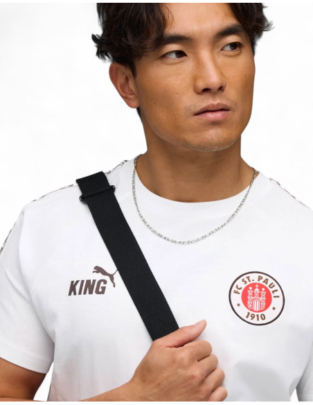 St. Pauli - T-Shirt - Puma "King" - Weiß St. Pauli - T-Shirt - Puma "King" - Weiß