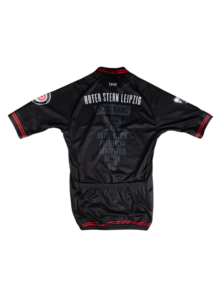 Roter Stern Leipzig - Bike Jersey Short Sleeve - Black/Red Roter Stern Leipzig - Bike Jersey Short Sleeve - Black/Red