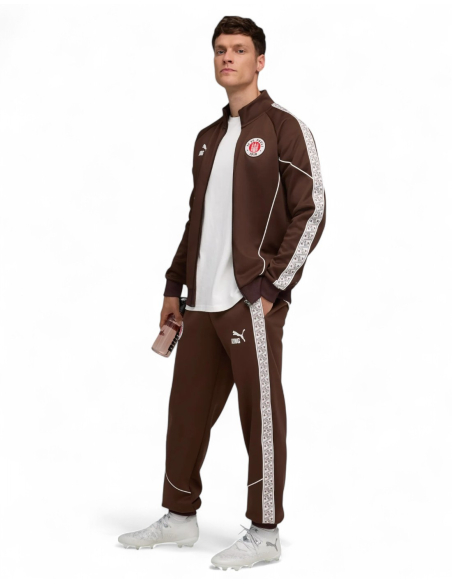 St. Pauli - Trainingsjacke - Puma "King" - Braun St. Pauli - Trainingsjacke - Puma "King" - Braun