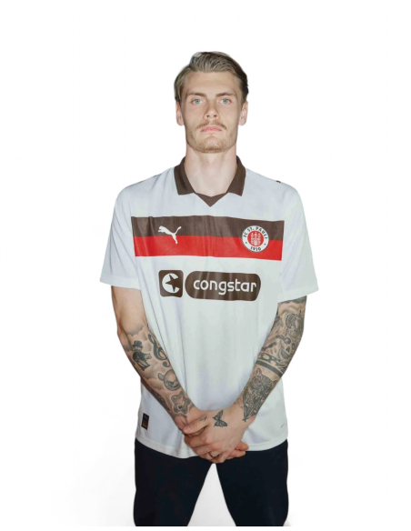 St. Pauli - Trikot - Auswärts 2025-26 - Puma - Front - Model 3 St. Pauli - Trikot - Auswärts 2025-26 - Puma - Front - Model 3